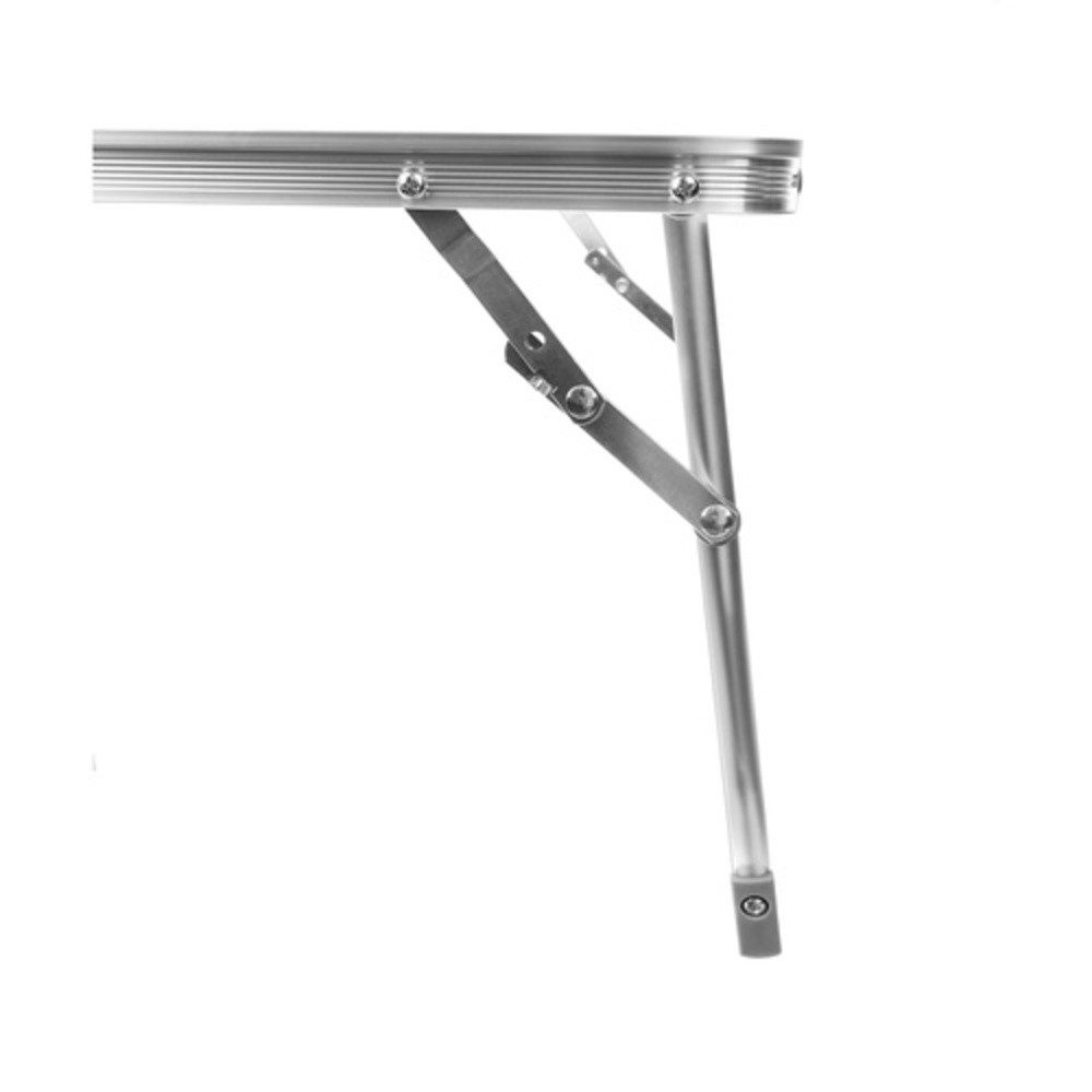 Trizand Campingtisch Klappbarer Campingtisch (Spar-Set, platzsparend), Lässt sich in Sekunden zu einem handlichen Koffer falten