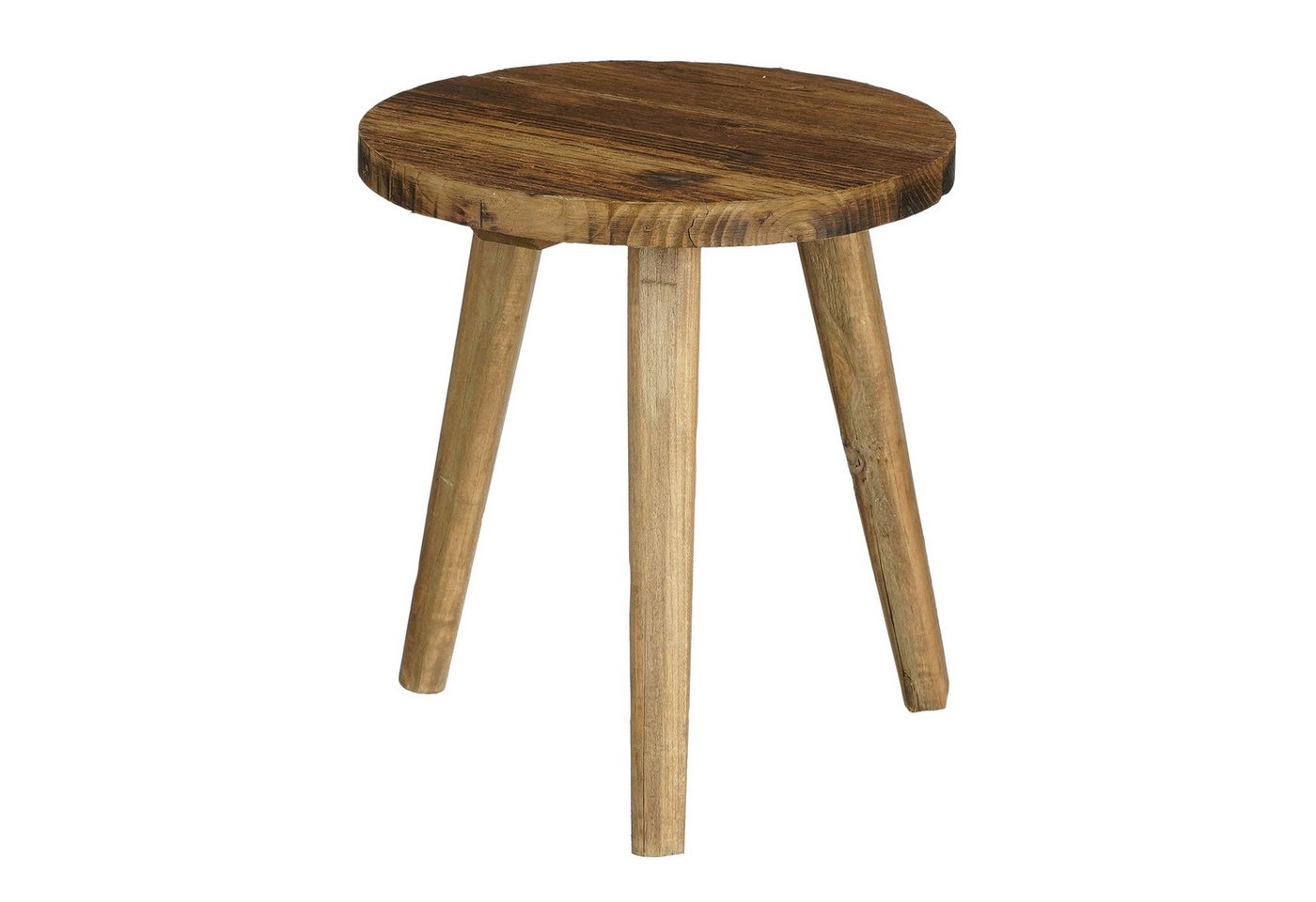 Mica Decorations Beistelltisch Mica Decorations Bold Beistelltisch recyceltes Holz braun - h28xd26cm