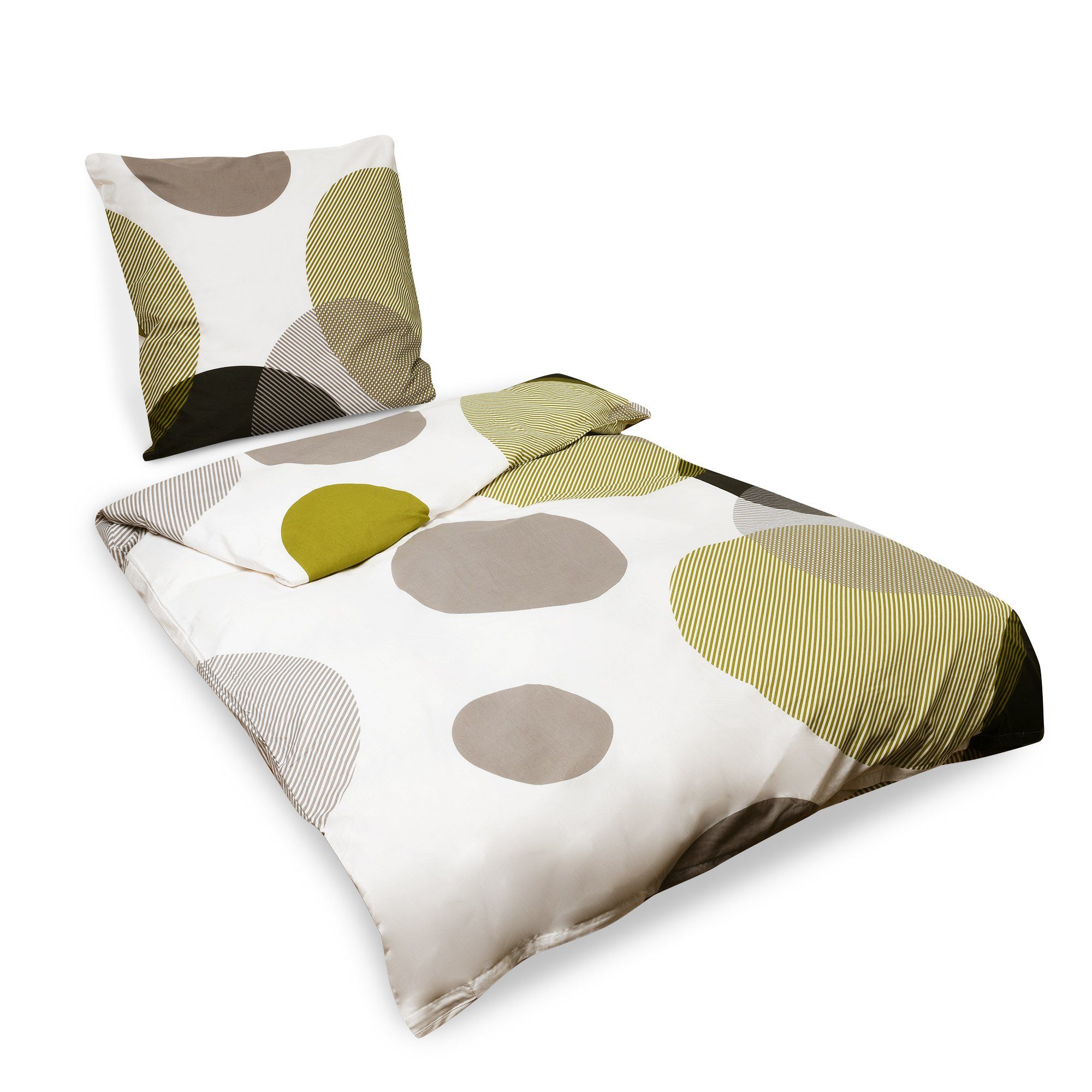 Beautissu Bettwäsche Nela, Baumwolle, 2 teilig, 2 tlg. Renforcé Bettgarnitu günstig online kaufen