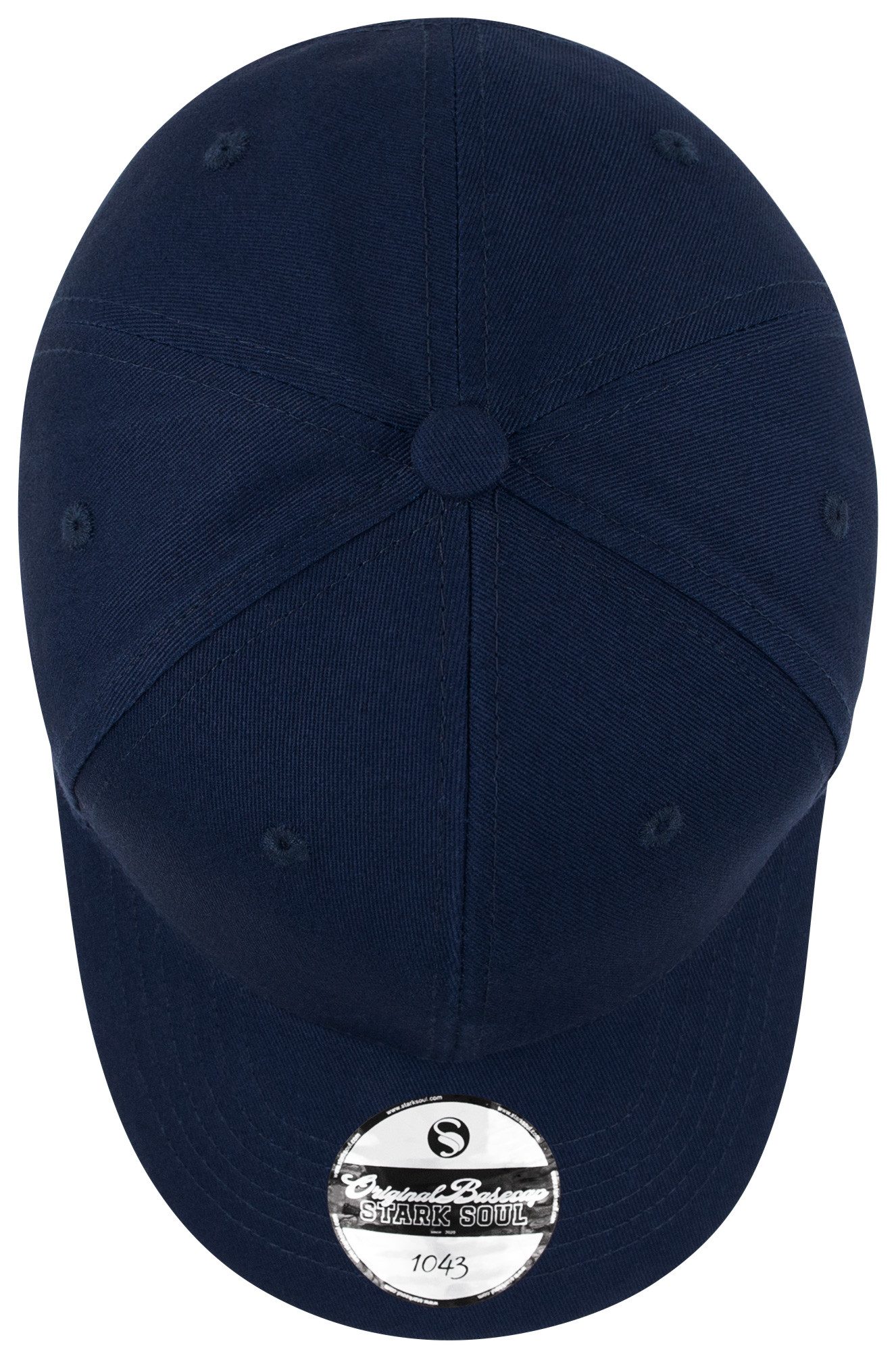 Stark Soul® Baseball Cap Basecap „Soulshade“ - Unisex Baseball Cap aus 100% Baumwolle