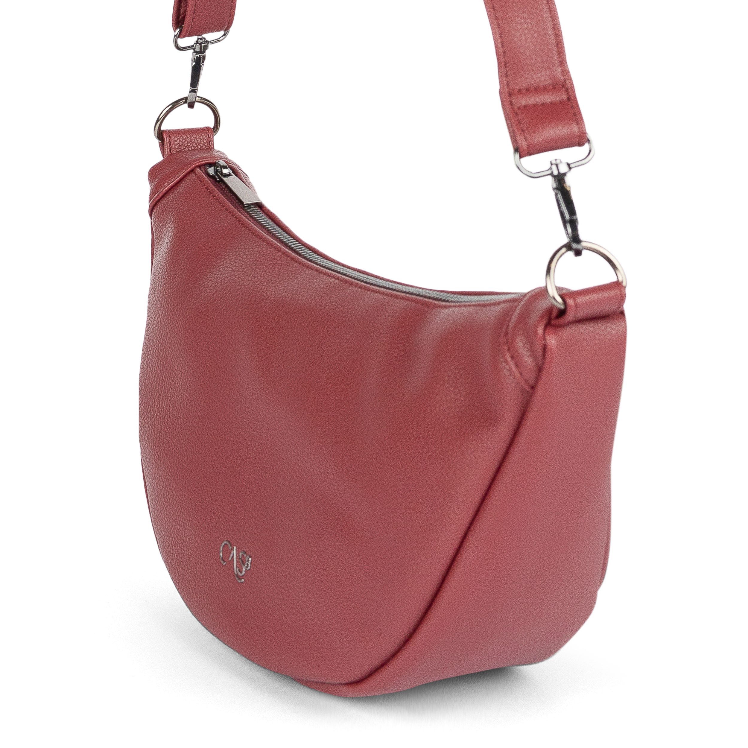 Cas8 Umhängetasche Cas8 Ella 33858 - Moon Bag, Crossbody Bag