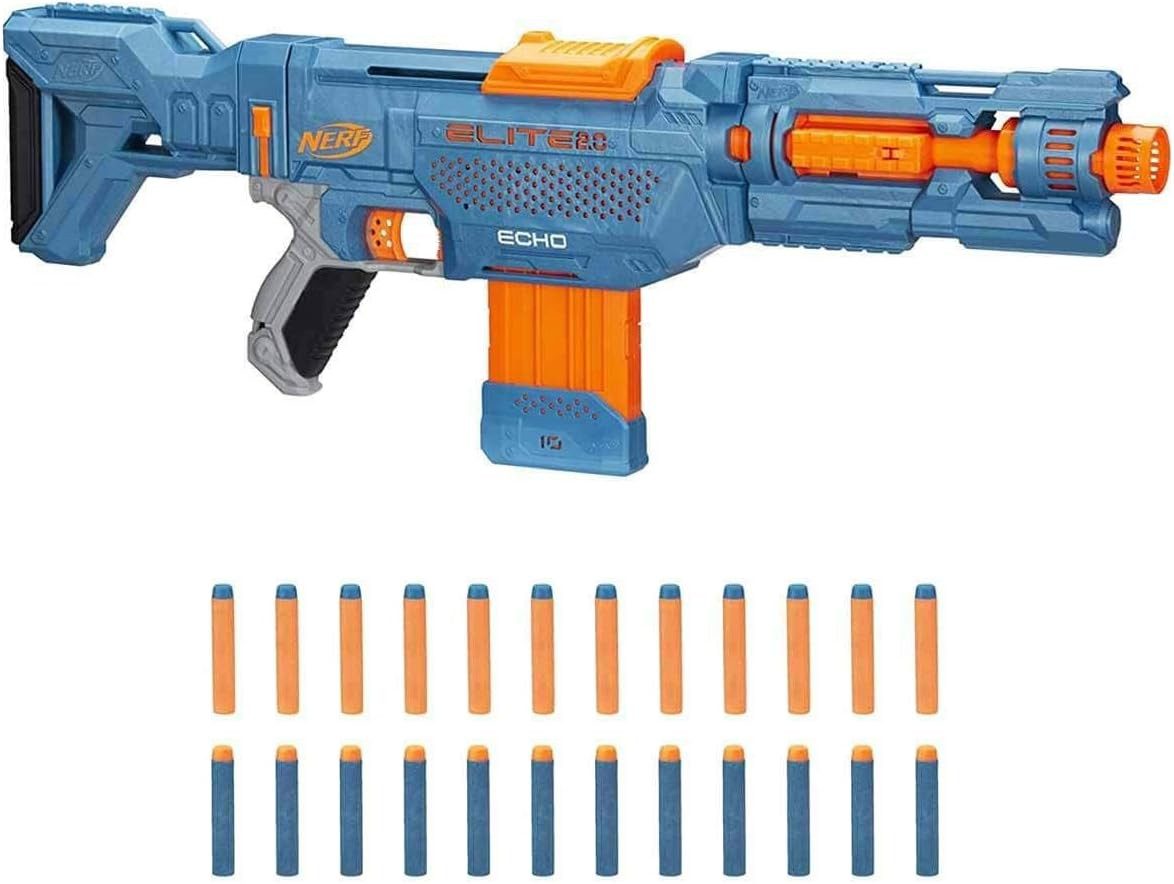 Hasbro Blaster Nerf Elite 2.0 Echo CS-10 24 Nerf Darts