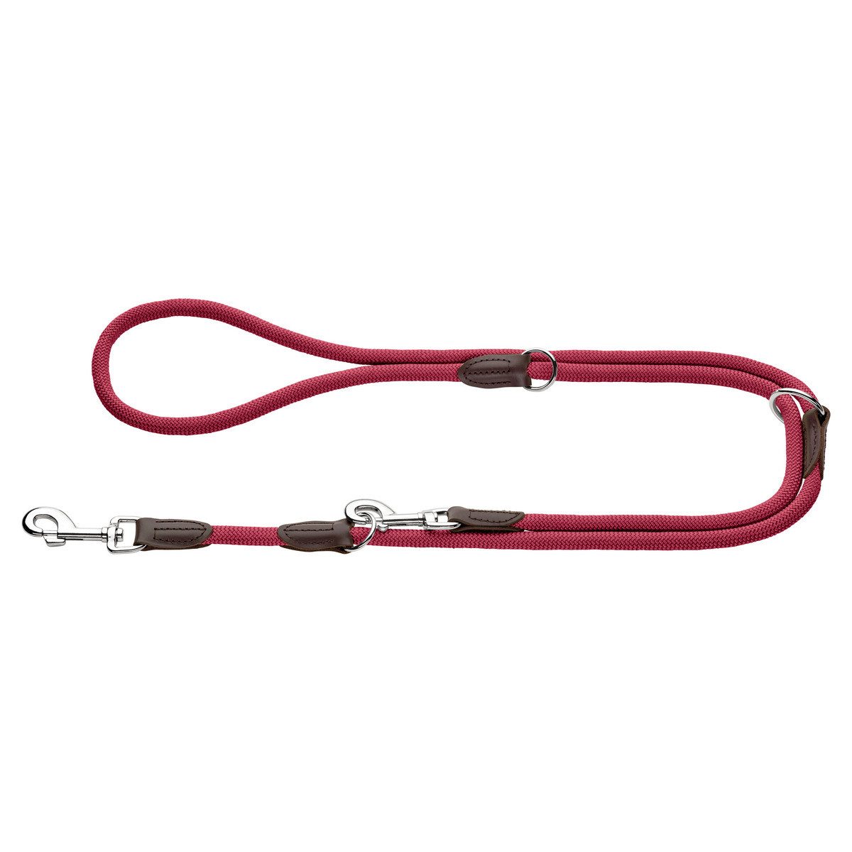 Hundeleine Verstellbare Führleine Freestyle bordeaux
