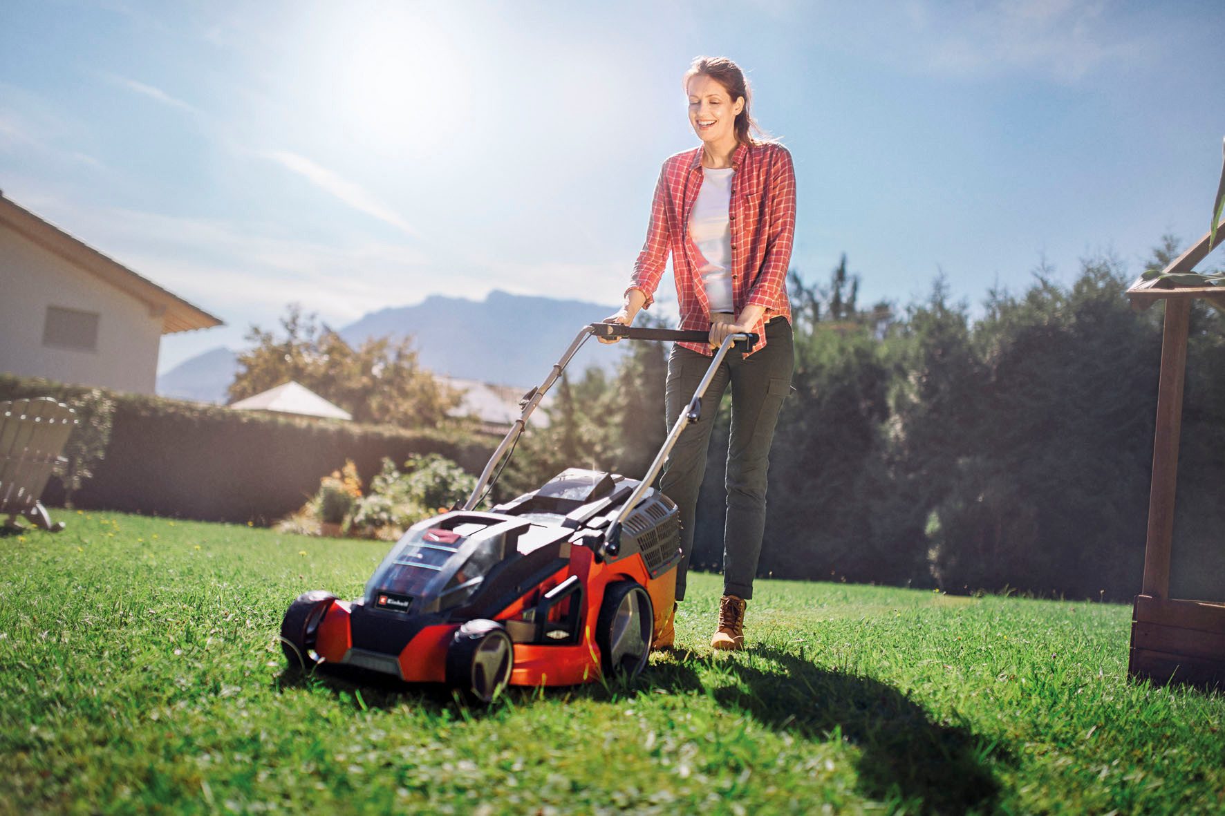 Einhell Akkurasenmäher »GE-CM 43« & Rasentrimmer günstig online kaufen