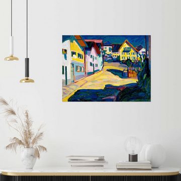 Posterlounge Wandfolie Wassily Kandinsky, Murnau Burggrabenstraße 1, Malerei
