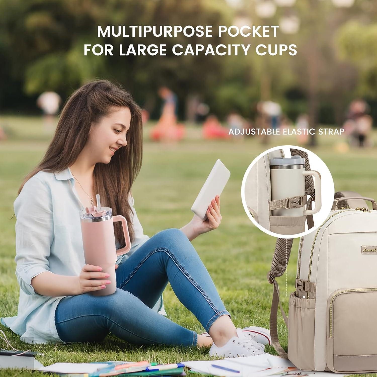 LuxusKollektion Laptoprucksack 17.3 zoll Laptop Rucksack Damen Elegant Uni günstig online kaufen