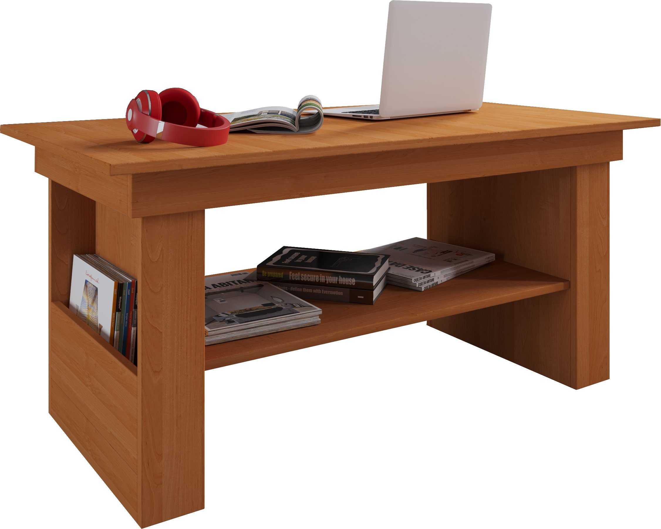 VCM Couchtisch Holz Sofatisch Couchtisch Wohnzimmertisch Kobila, Pflegeleic günstig online kaufen