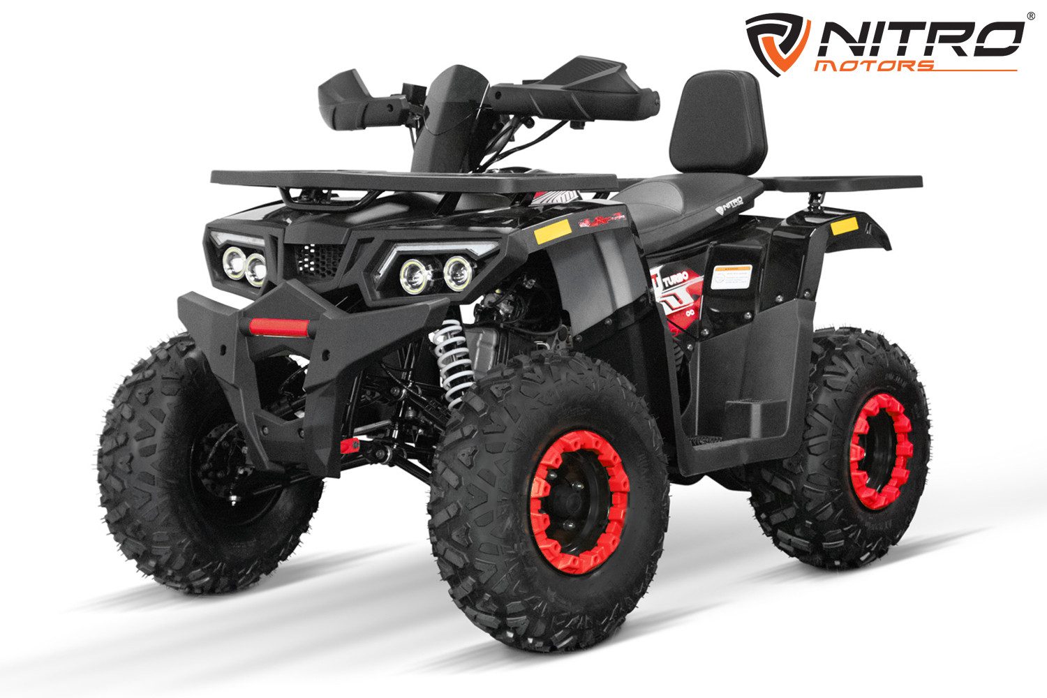 Nitro Motors Quad 180cc maxi Quad Rugby V3 CVT RS10 Platinum, 62 km/h