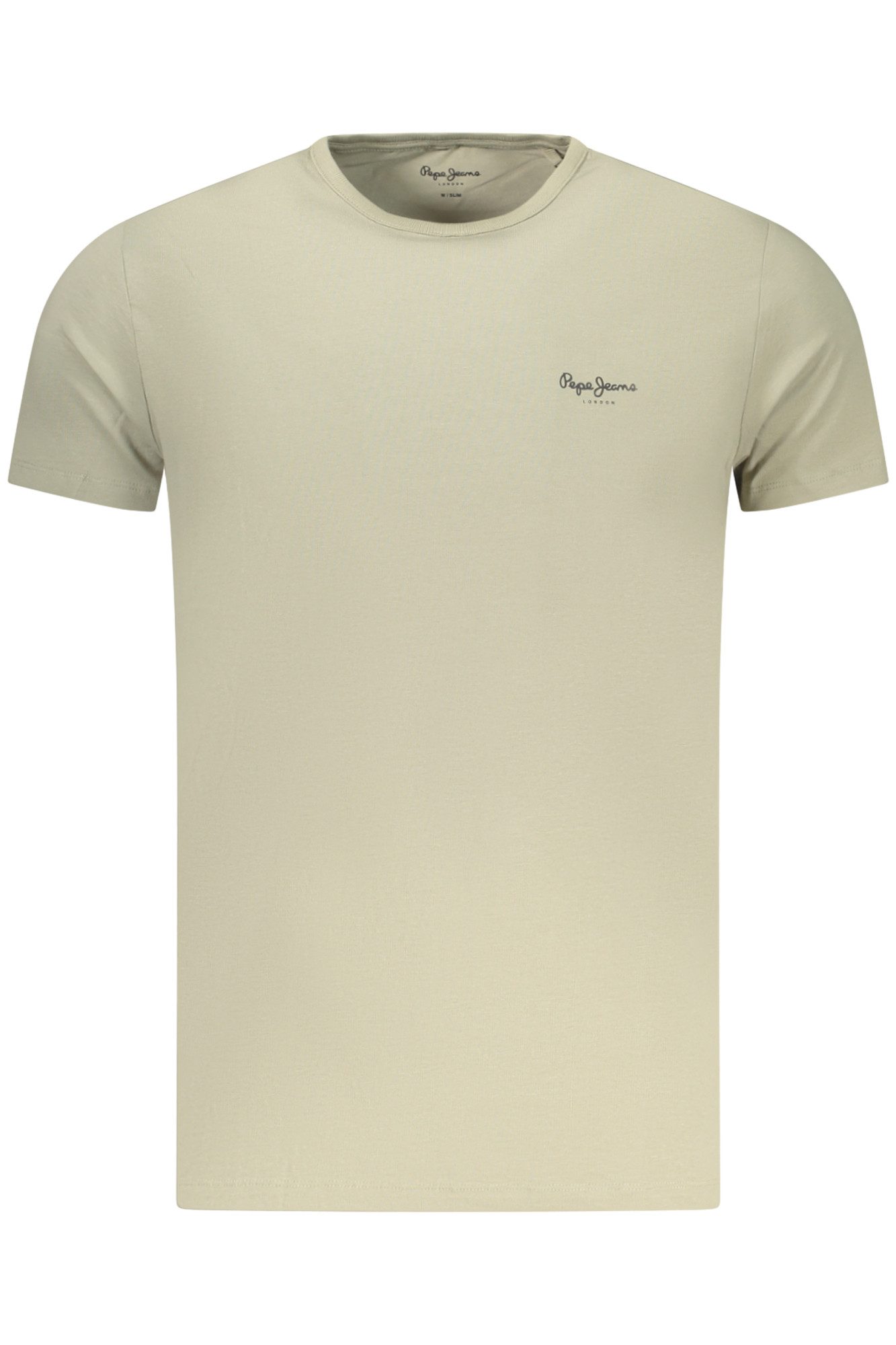 Pepe Jeans T-Shirt Nachhaltiges grünes Herren-T-Shirt: Slim Fit