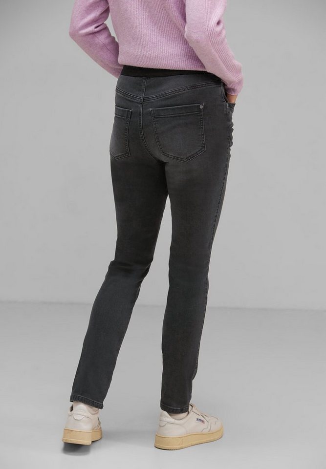 STREET ONE Skinny-fit-Jeans High Waist, Skinny Fit Jeans