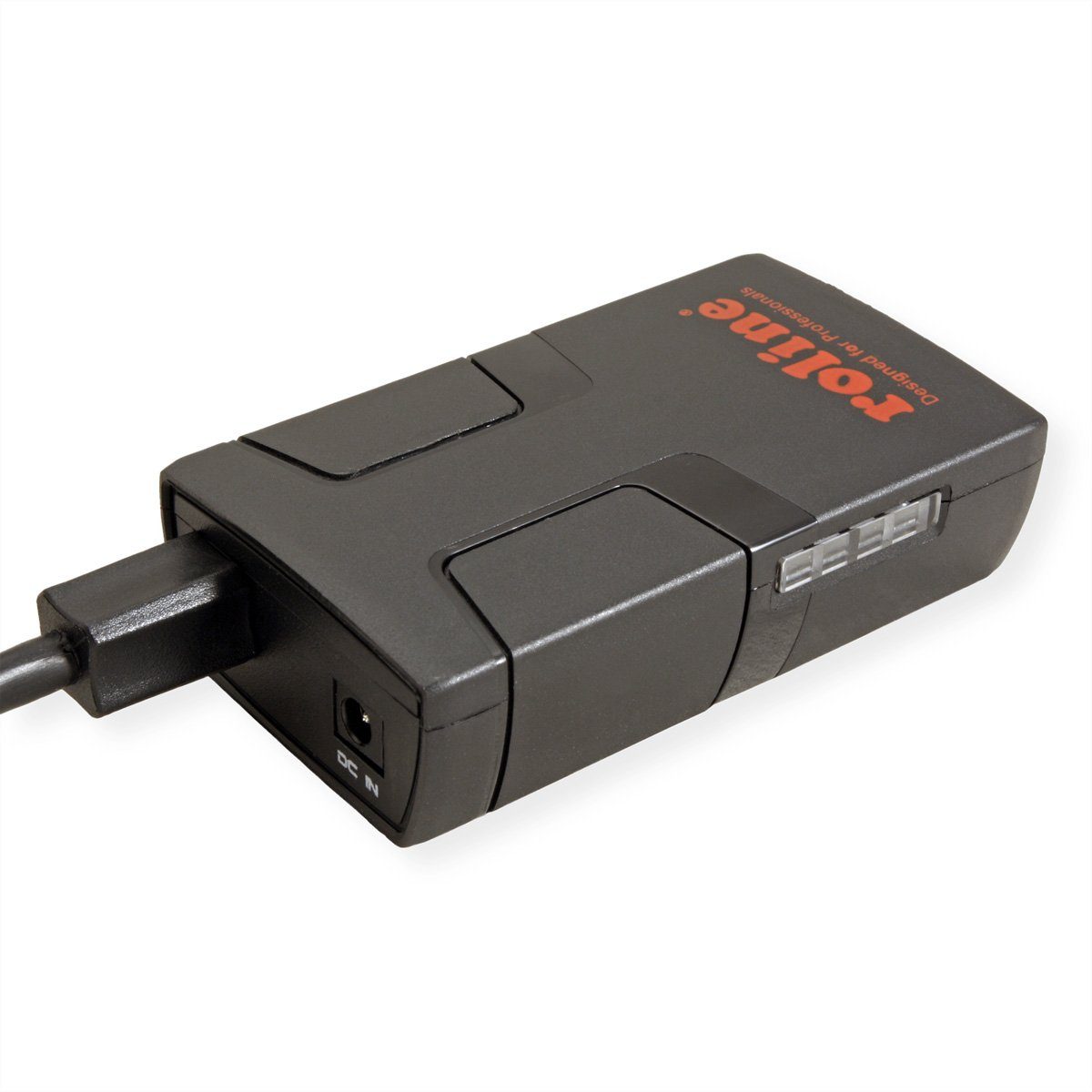 ROLINE Opto Bridge USB-USB Computer-Adapter USB 2.0 Typ A Männlich (Stecker) zu USB 2.0 Typ A Weiblich (Buchse)