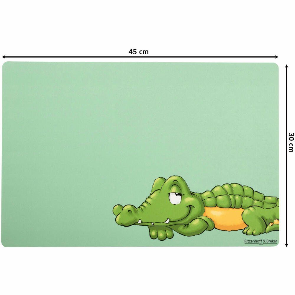 Ritzenhoff & Breker Platzset Happy Zoo - Krokodil Koko 30 x 45 cm günstig online kaufen