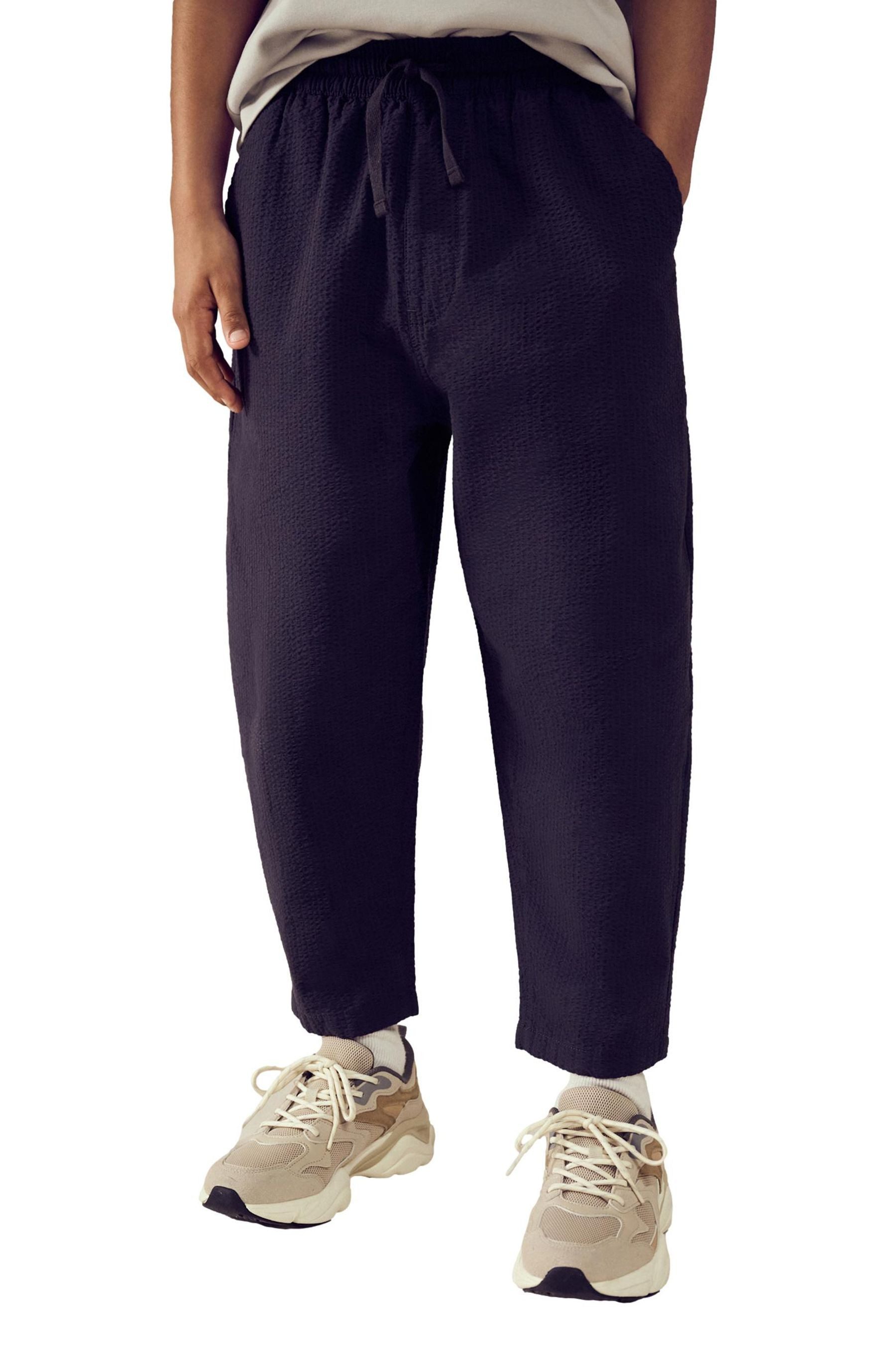 Next Stoffhose Strukturierte Schlupfhose aus 100 % günstig online kaufen