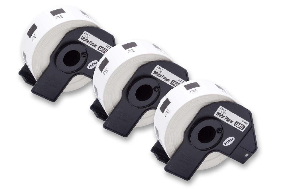 vhbw Etikettenpapier passend für Brother PT QL-1050, QL1050N, QL-1060, QL1060N, QL-500 | Papier