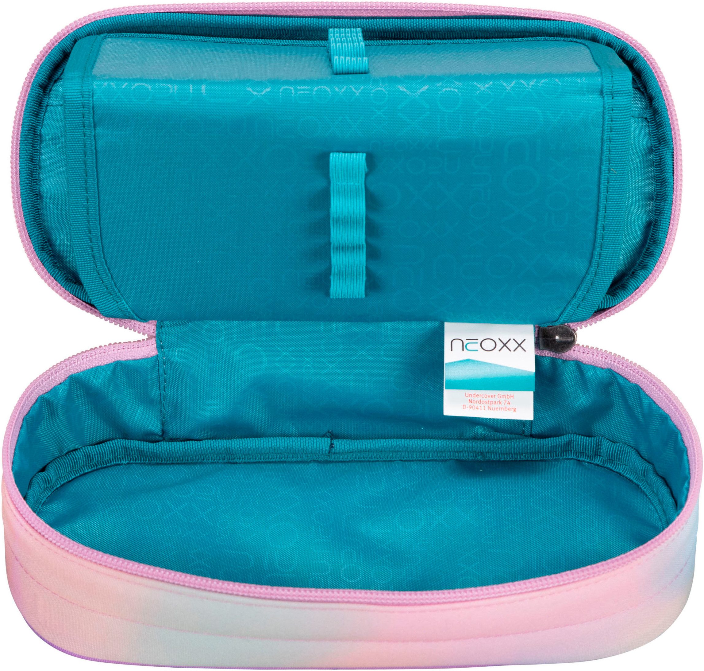 neoxx Schreibgeräteetui Schlamperbox, Jump, teilweise aus recyceltem Material