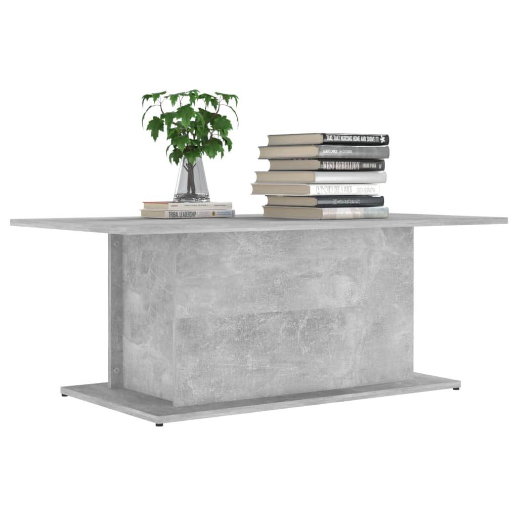 vidaXL Couchtisch Couchtisch Betongrau 102x55,5x40 cm günstig online kaufen