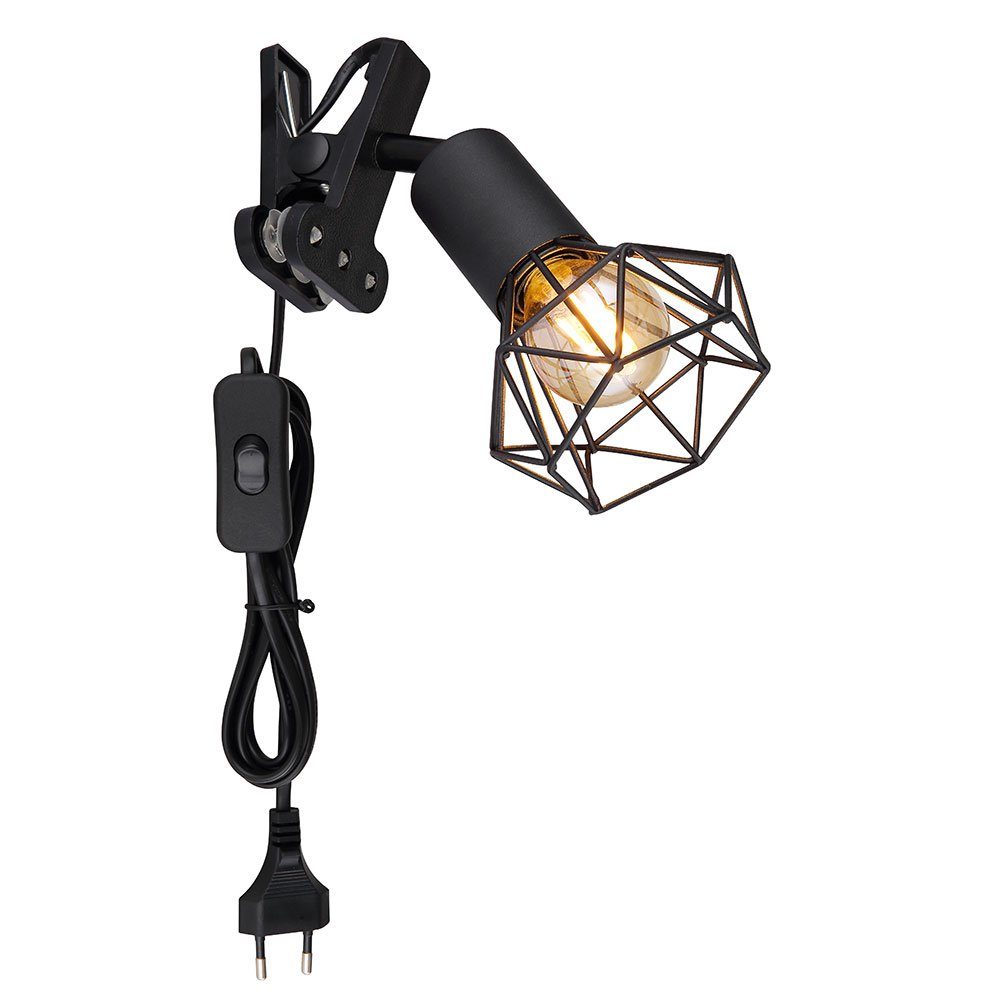 GLOBO LIGHTING Klemmleuchte, Leuchtmittel nicht inklusive, günstig online kaufen