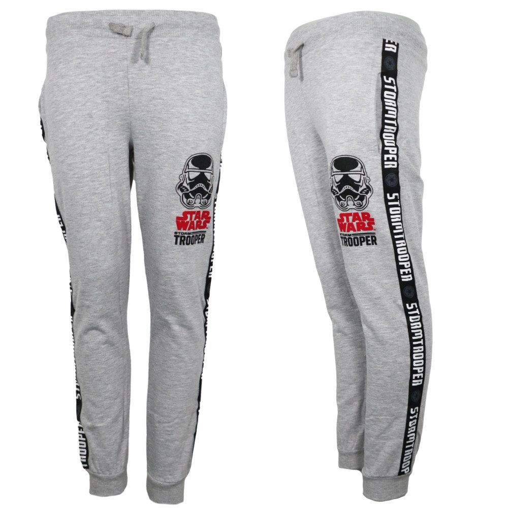 Star Wars Jogginghose Star Wars Storm Trooper Jungen Sporthose Hose Gr. 134 bis 164