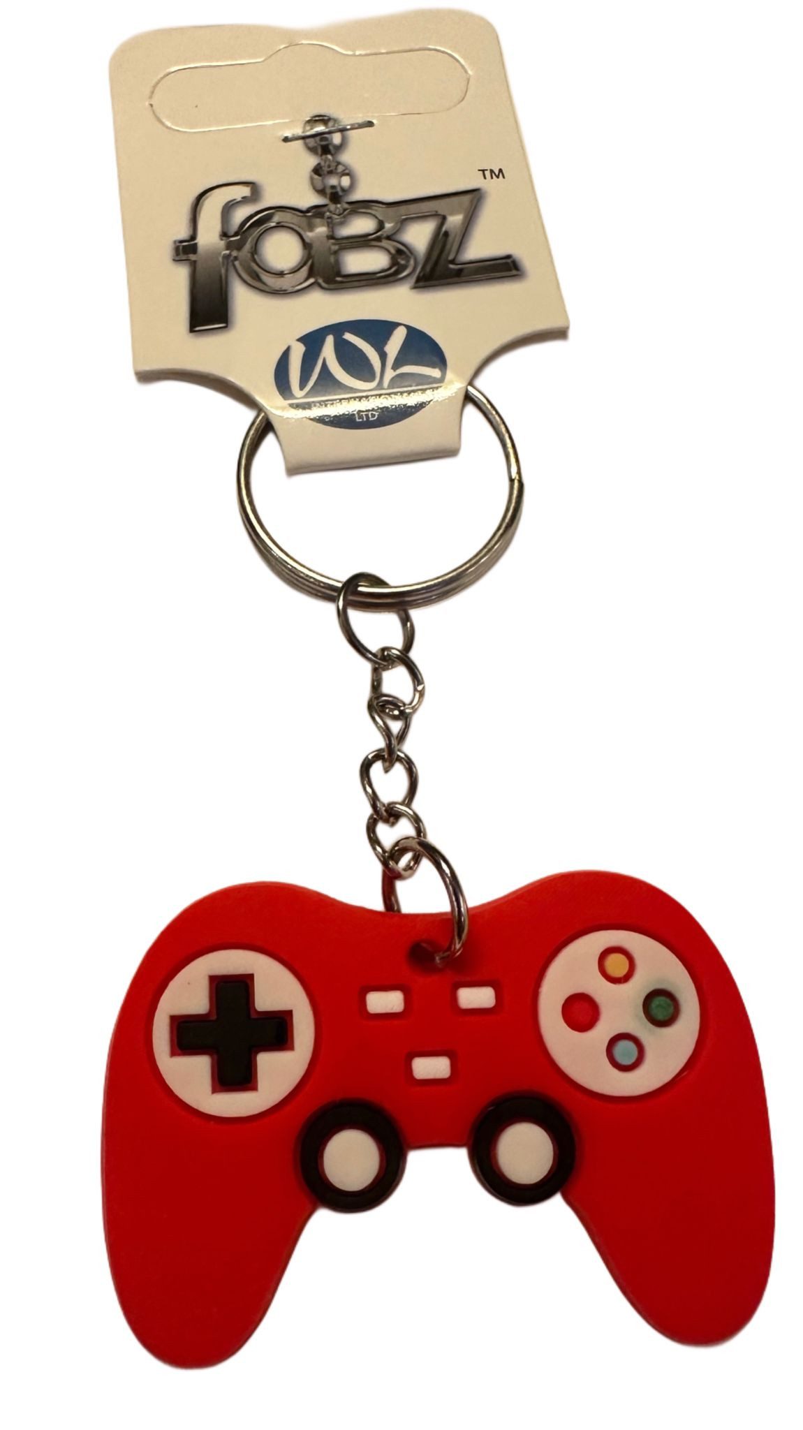 Schlüsselanhänger Schlüsselanhänger Kinder Mini Anhänger keychain GameController rot
