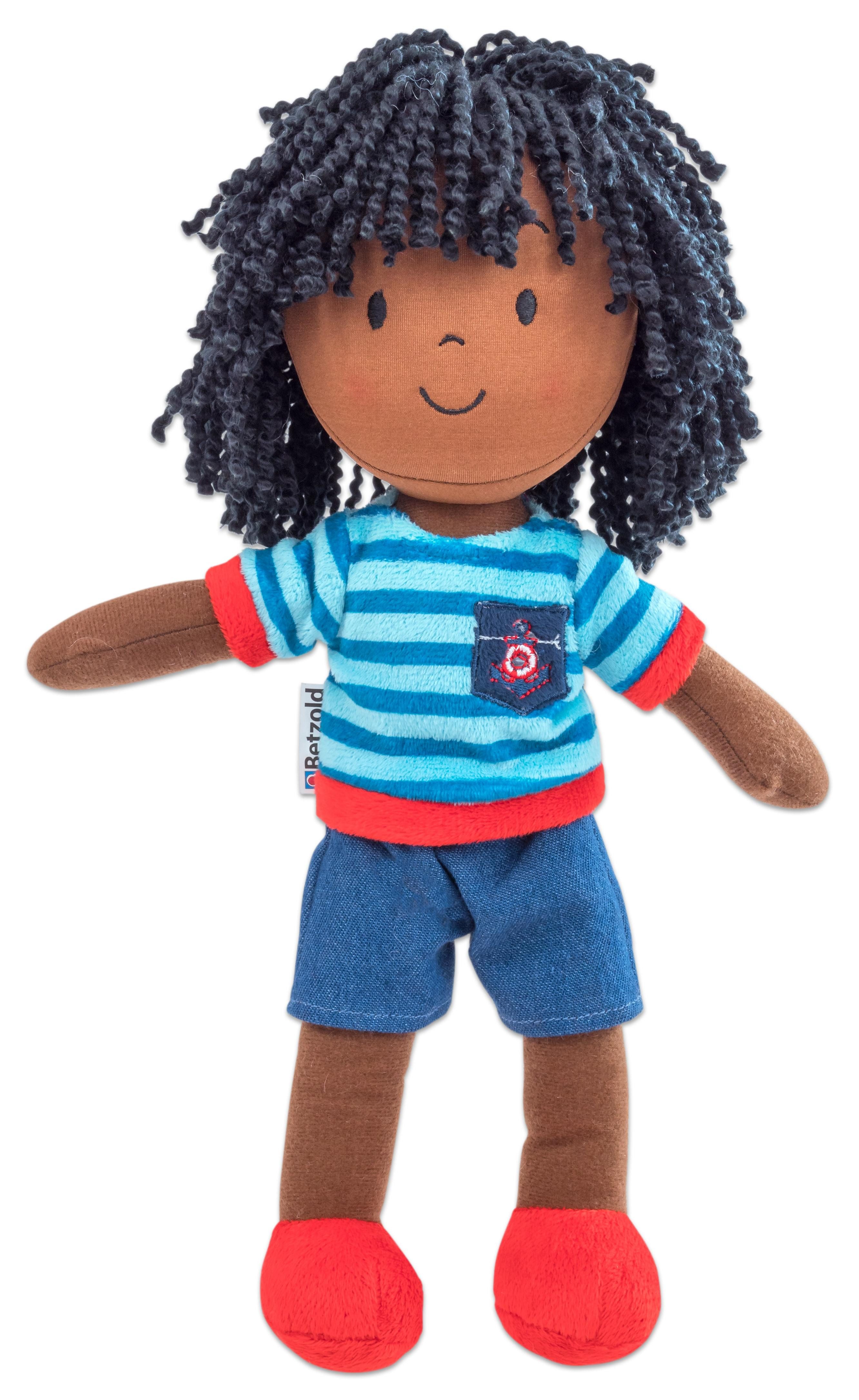 Betzold Babypuppe Stoffpuppe „Pablo“