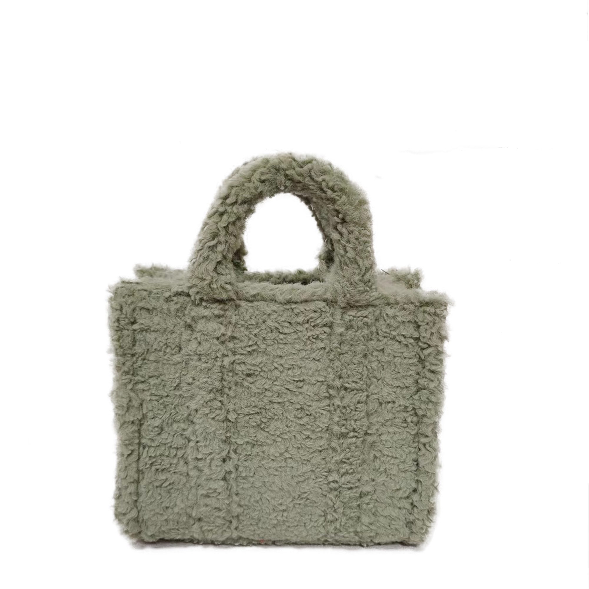 Lara Laurén Handtasche plüschige Tote Bag mit Smileyprint, verstellbare Umh günstig online kaufen