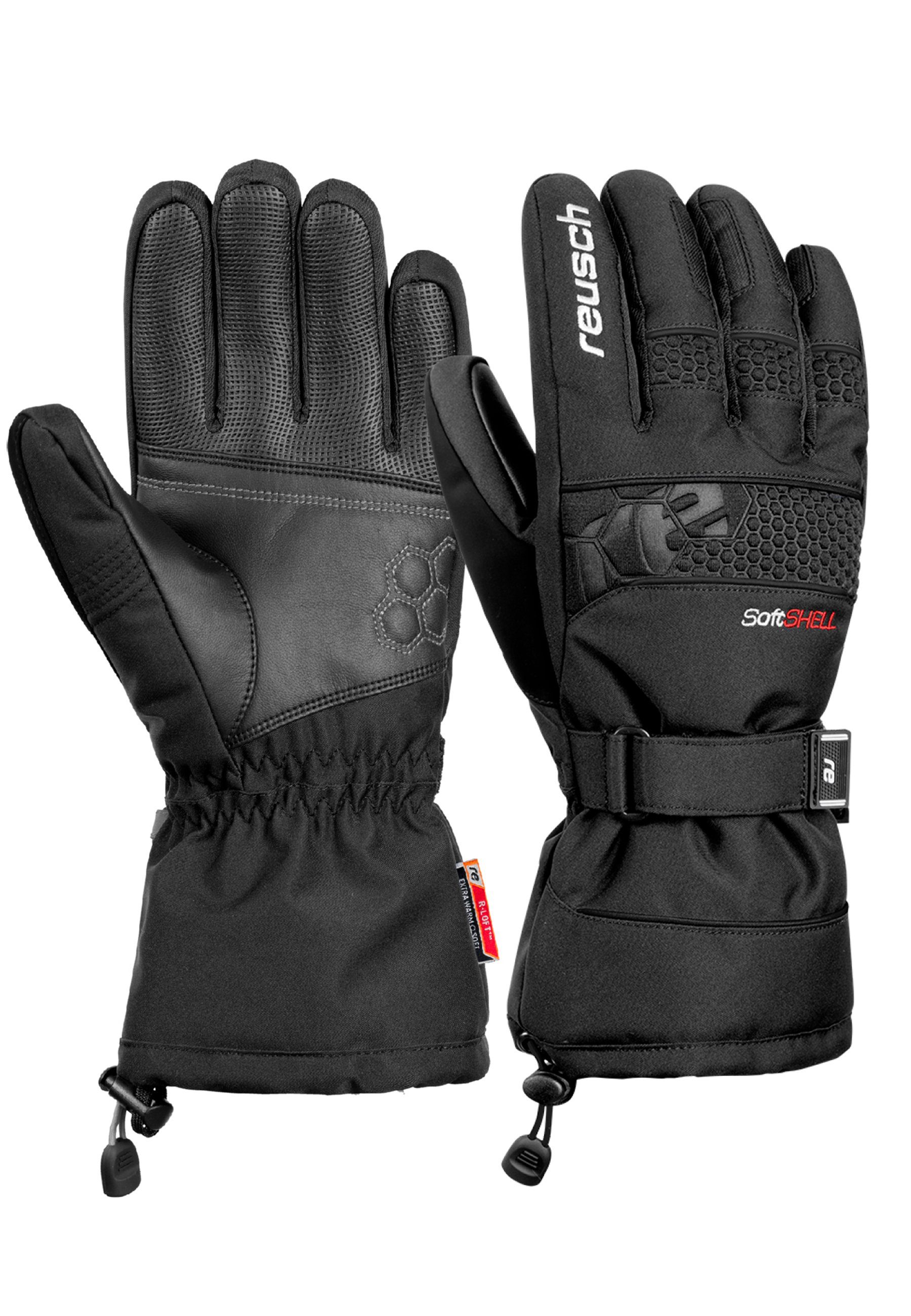 Reusch Skihandschuhe Connor R-TEX XT in sportlichem Design schwarz | Handschuhe