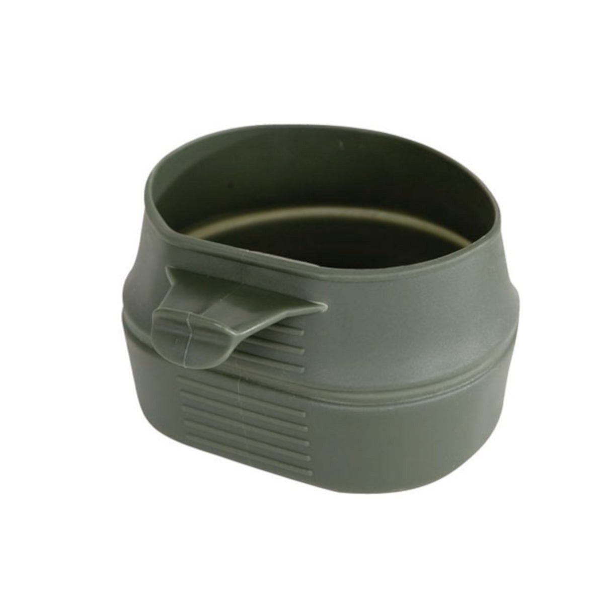 Wildo Becher Wildo Fold-A-Cup 250ml oliv Falttasse, Thermoplastische Elastomere (TPE)