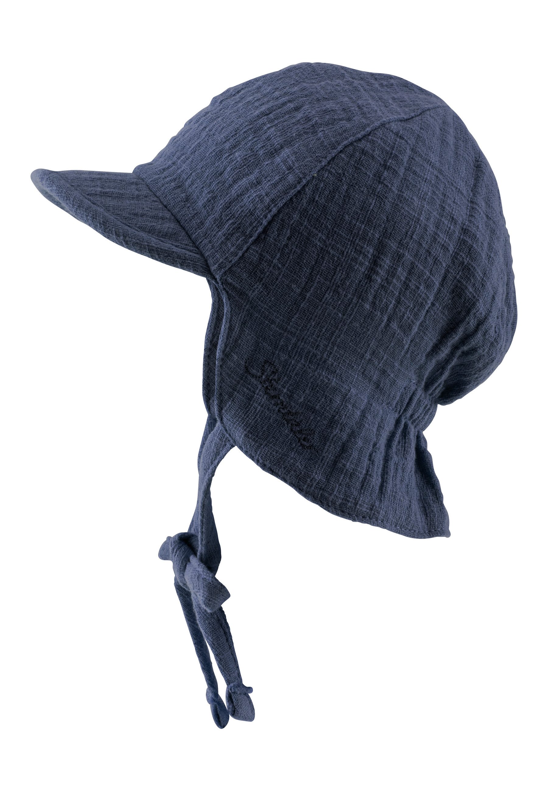 Sterntaler® Schirmmütze Schirmmütze mit Nackenschutz uni (1-St) – Bild 4 von 5