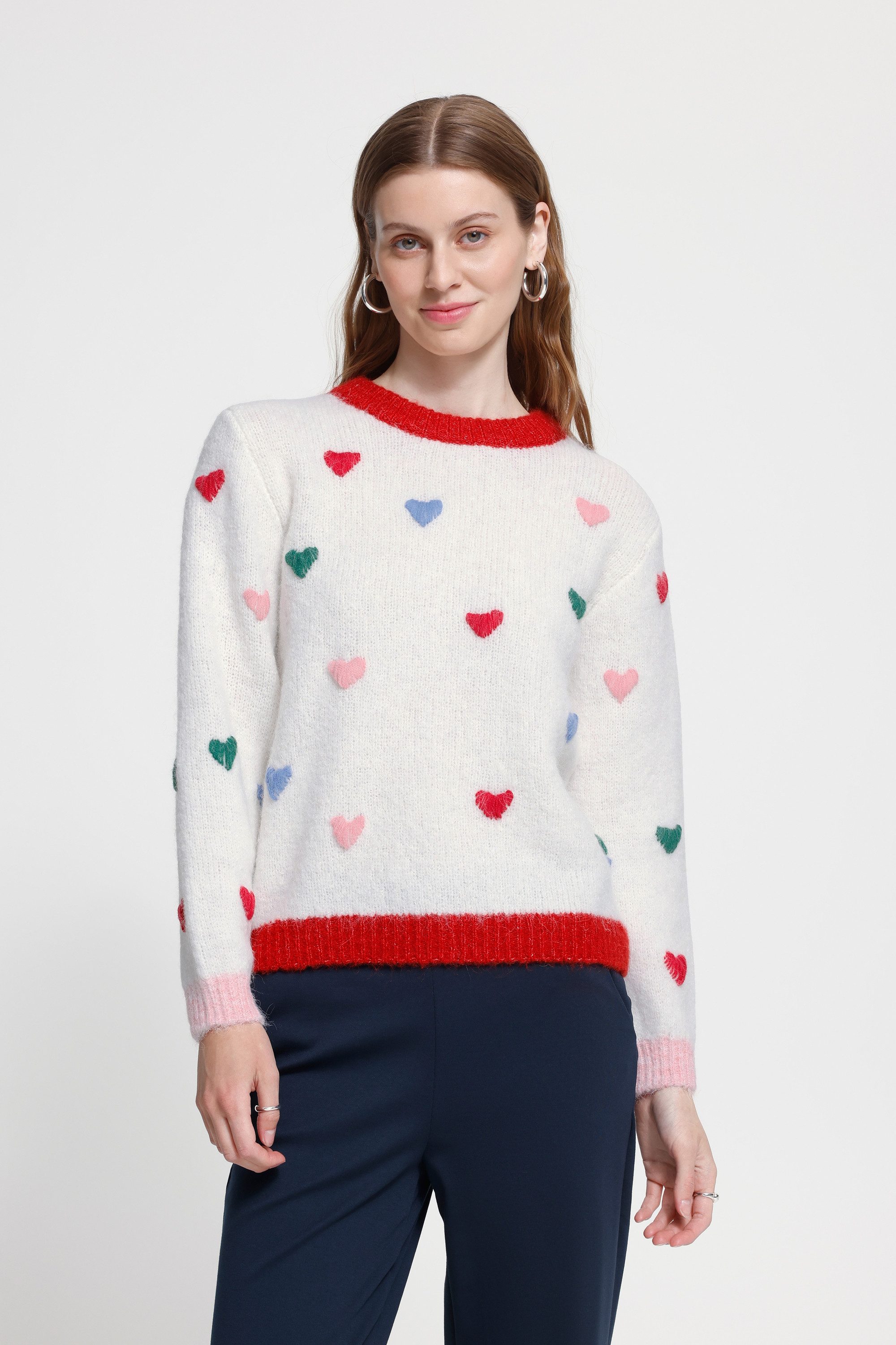 Strickpullover Langarm IHBELABLUE