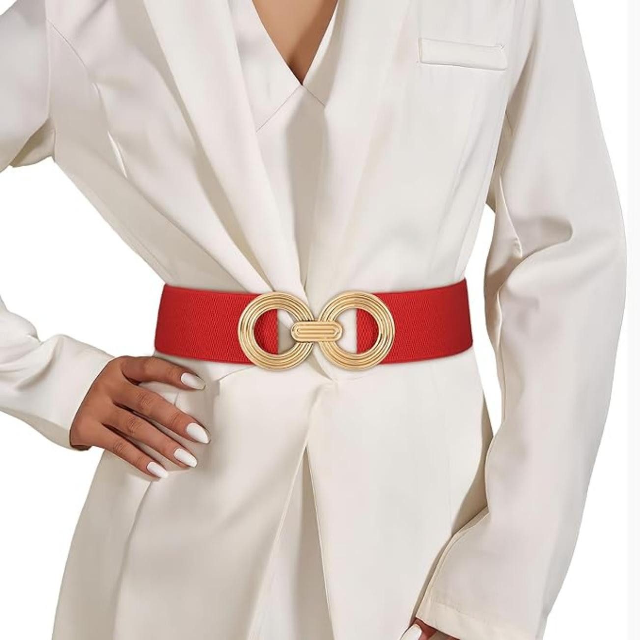 Coonoor Taillengürtel Damen Breiter Elastischer Taillengürtel Stretchy Gürt günstig online kaufen