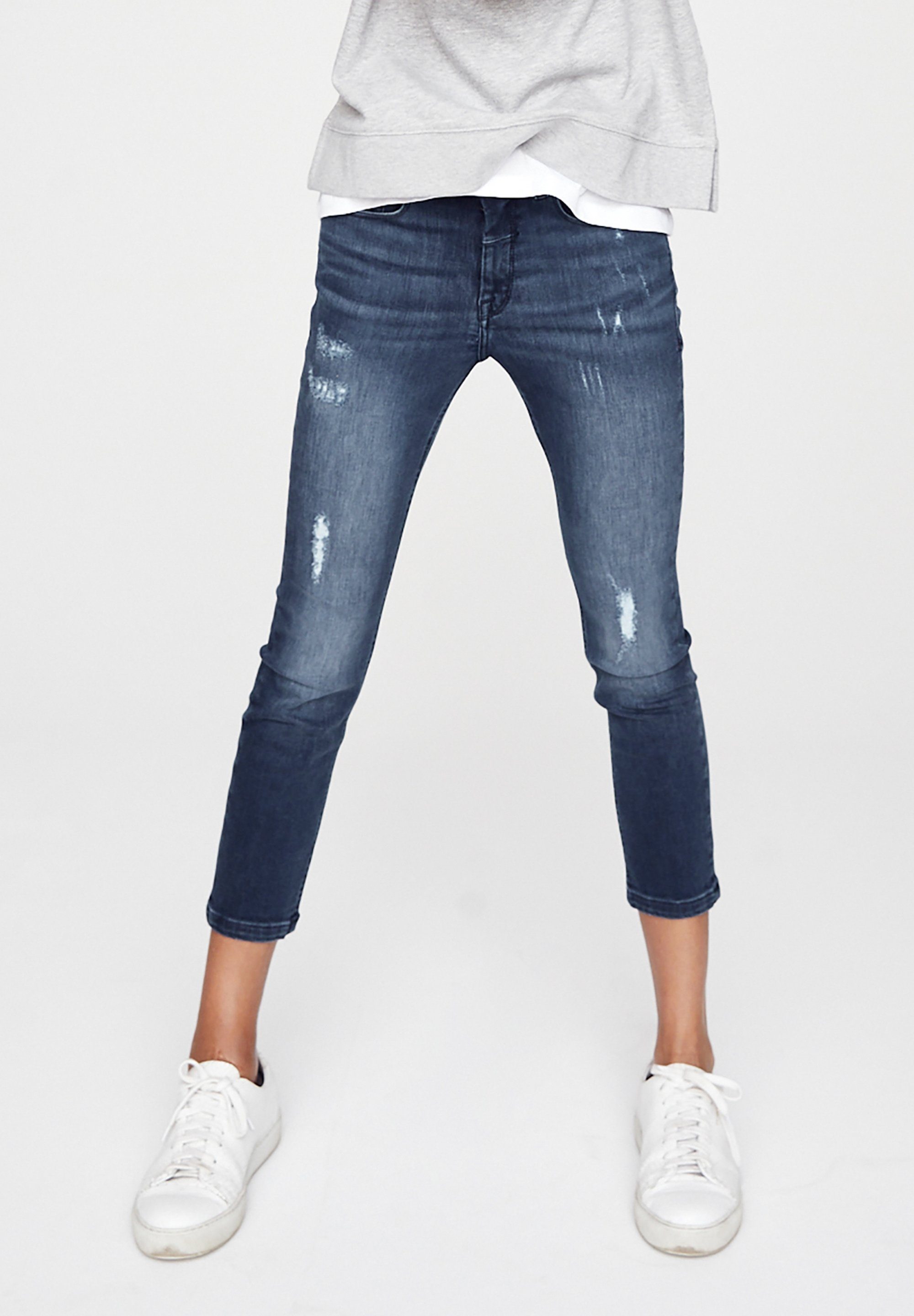 FIVE FELLAS Skinny-fit-Jeans ZOE nachhaltig, Italien, Power Stretch, magic shape