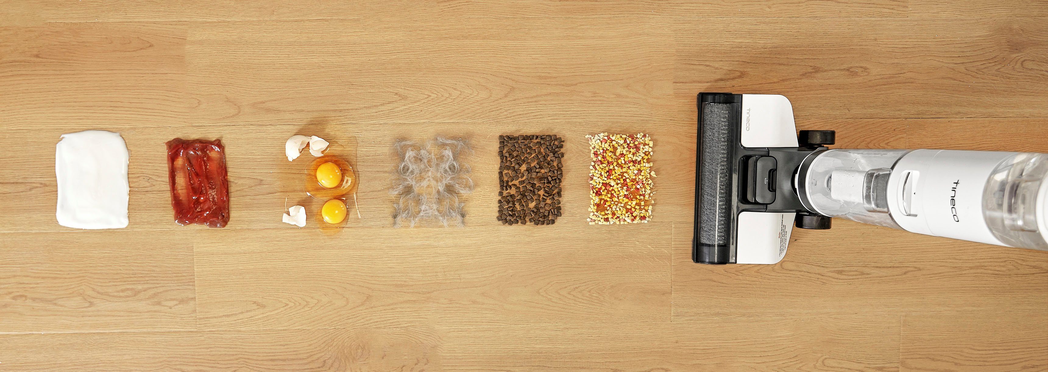 Tineco Nass-Trocken-Akkusauger iFloor 3 Plus Nass-Trocken Akkusauger, alle Hartböden, kabellos, 220 W, beutellos, mit Selbstreinigung, mit LED Display, bis zu 25 Min Laufzeit