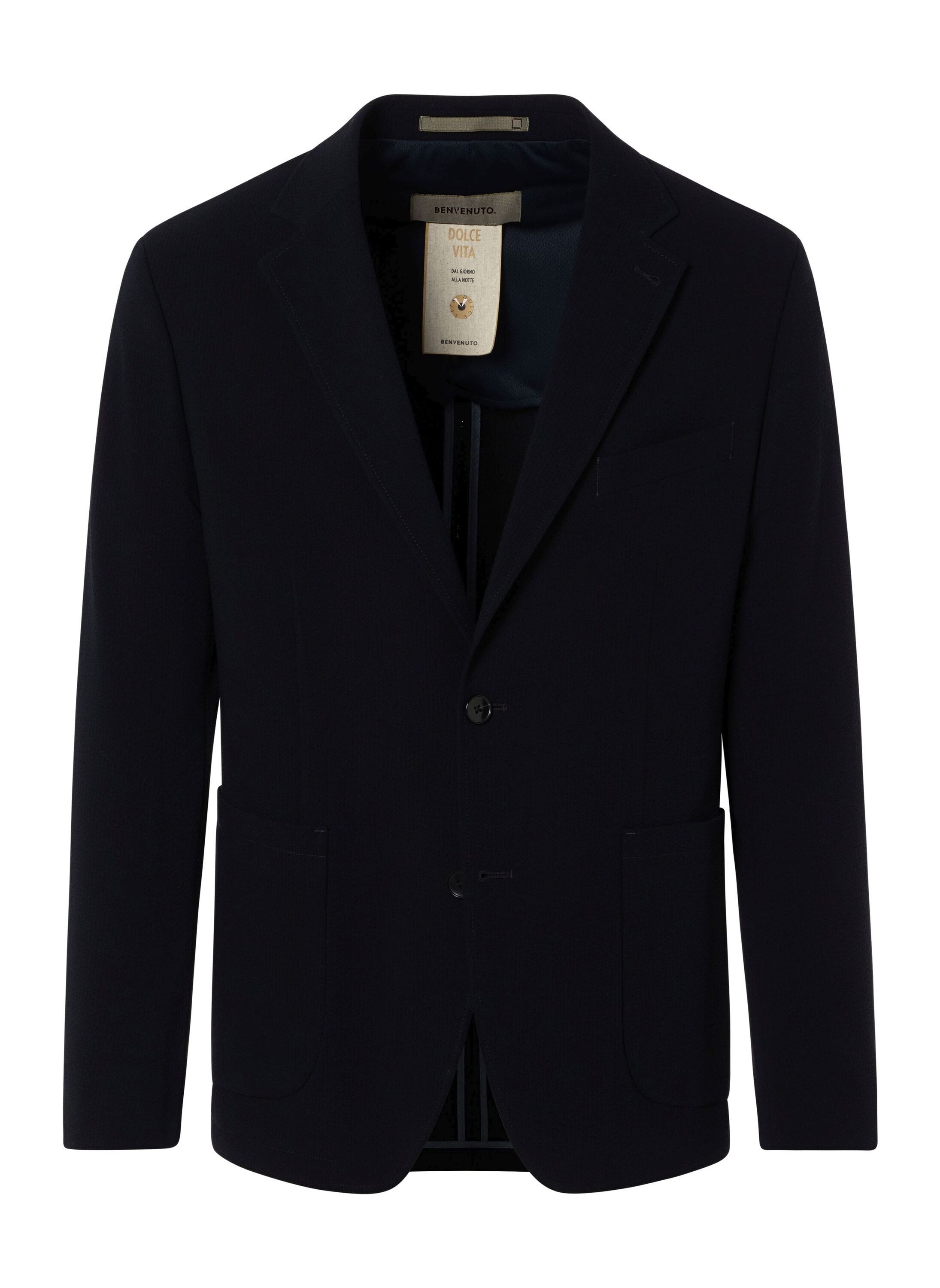 BENVENUTO. Anzugsakko mit geradem Revers günstig online kaufen