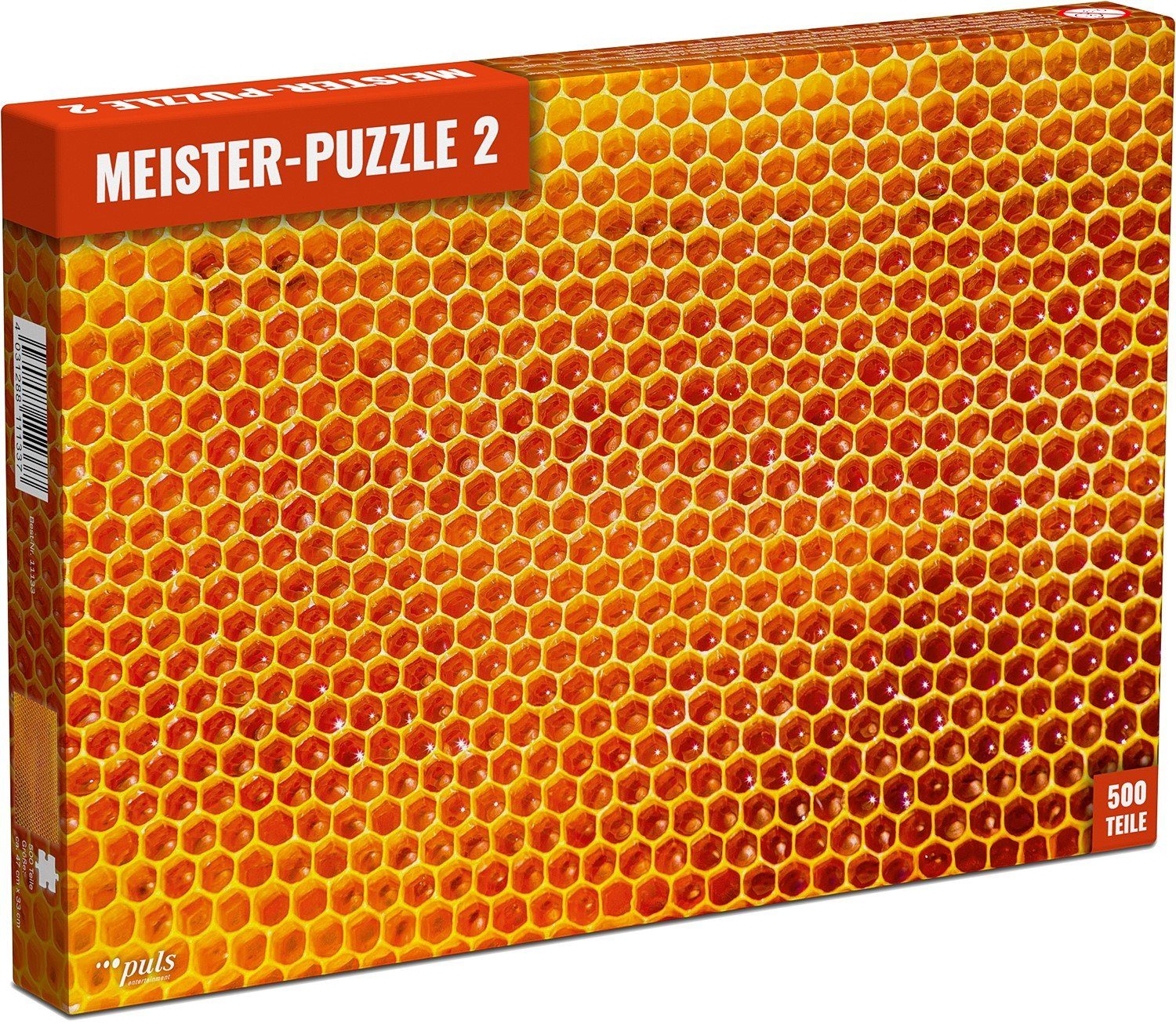 puls entertainment Puzzle Meister-Puzzle 2: Waben, 500 Puzzleteile