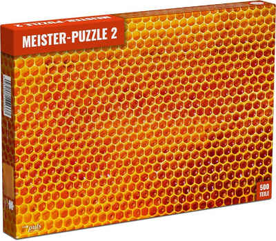 puls entertainment Puzzle Meister-Puzzle 2: Waben, 500 Puzzleteile