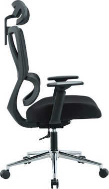 Places of Style Bürostuhl Andora, moderner ergonomischer Schreibtischstuhl, verstellbare Armlehne & Kopfstütze, Lendenwirbelstütze