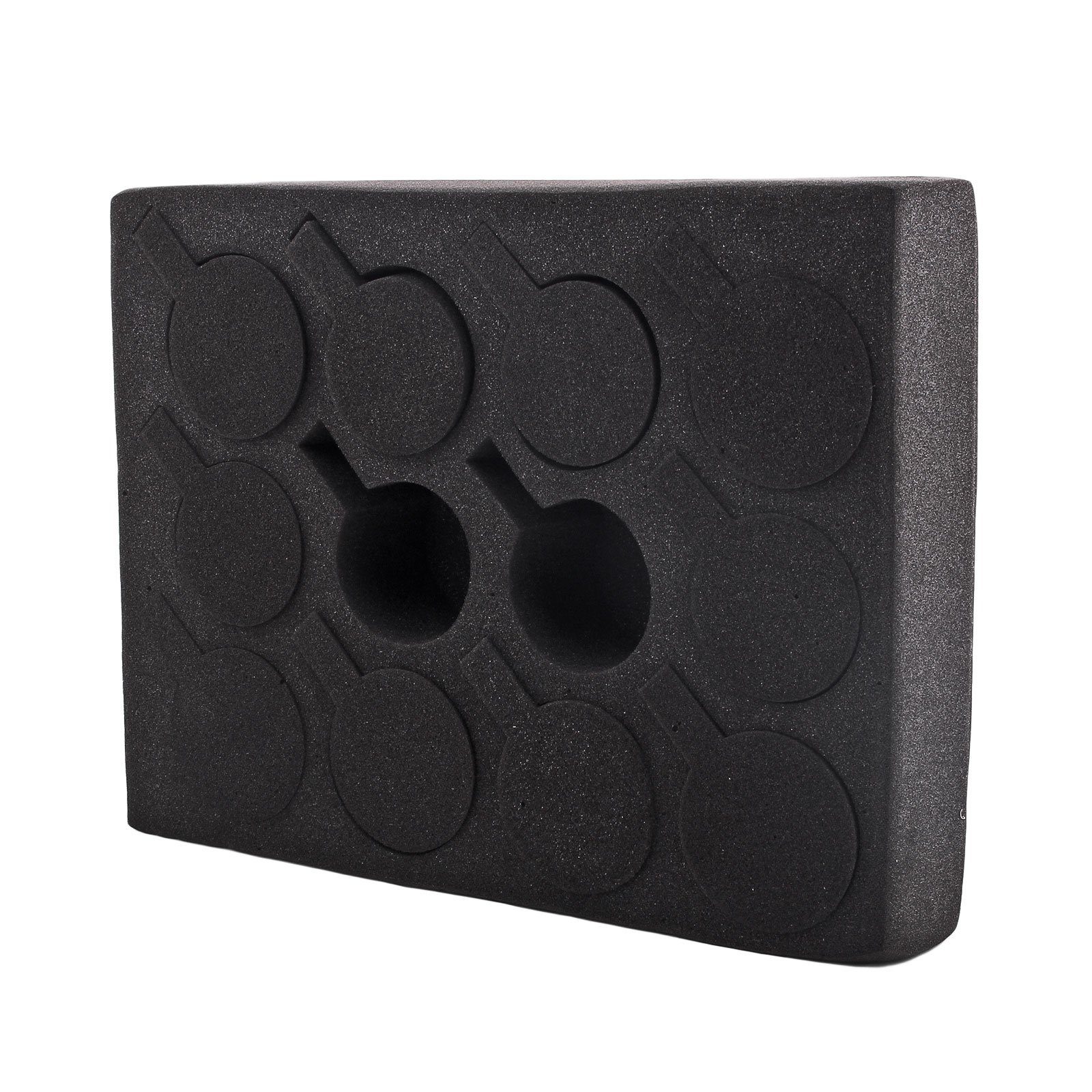 Wamovo Geschirrständer 2x Tassenhalter Glashalter 12er Schaumstoff, Zubehör für Tassen, Gläser