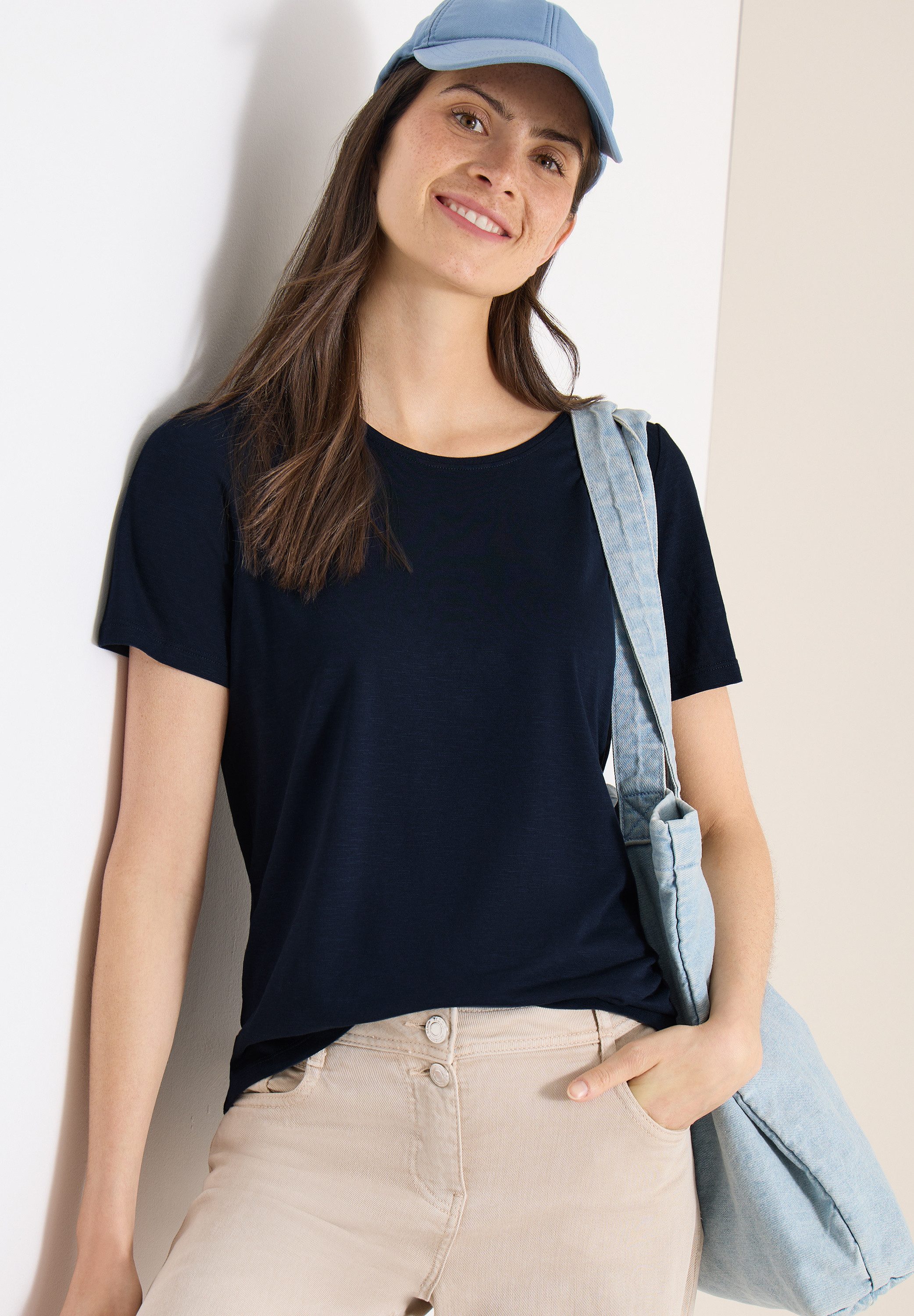 CECIL T-Shirt im Basic-Style