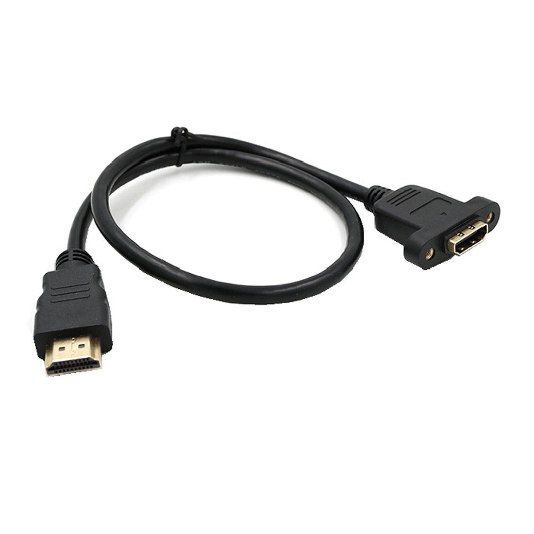 Bolwins D49 HDMI Verlängerungskabel Adapter HDMI M zu F für PC TV Monitor Verlängerungskabel, (30 cm)