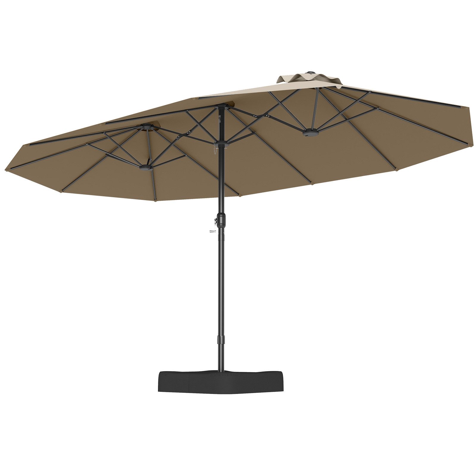 COSTWAY Sonnenschirm, LxB: 470x285 cm, Marktschirm günstig online kaufen