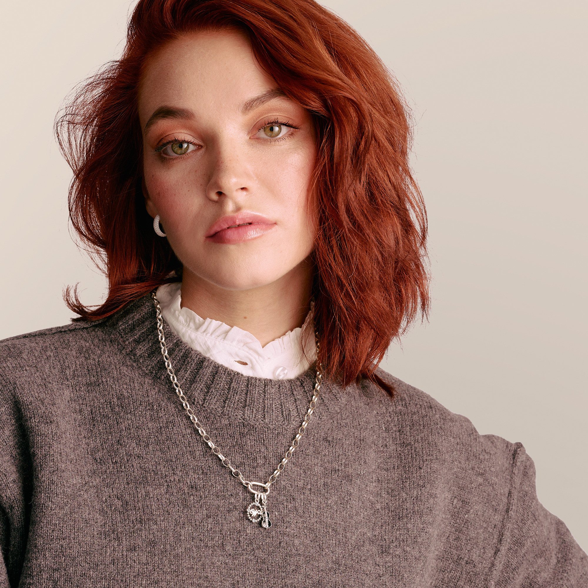 THOMAS SABO Charm-Einhänger THOMAS SABO Wednesday W Charm - Connect, mit Zirkonia (synth)
