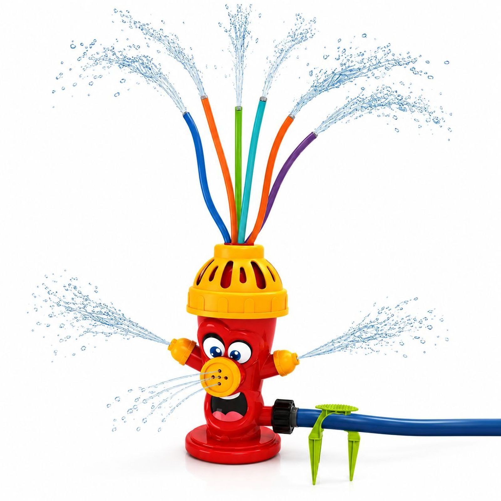 alldoro Spiel-Wassersprenkler Kinder Wassersprinkler Hydrant, witziges Wasserspielzeug für Kinder