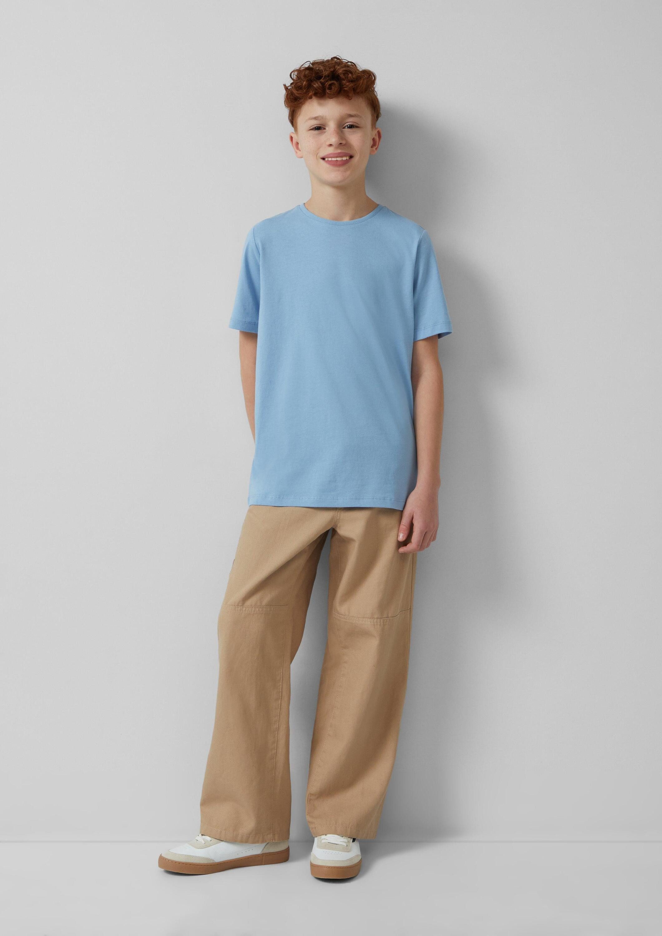 s.Oliver Kurzarmshirt T-Shirt T-Shirt mit Rückenprint