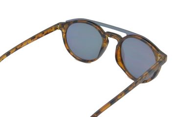 Gamswild Sonnenbrille UV400 GAMSSTYLE Modebrille Fashionbrille Quersteg Damen Herren Unisex Modell WM1221 in blau, grün, braun