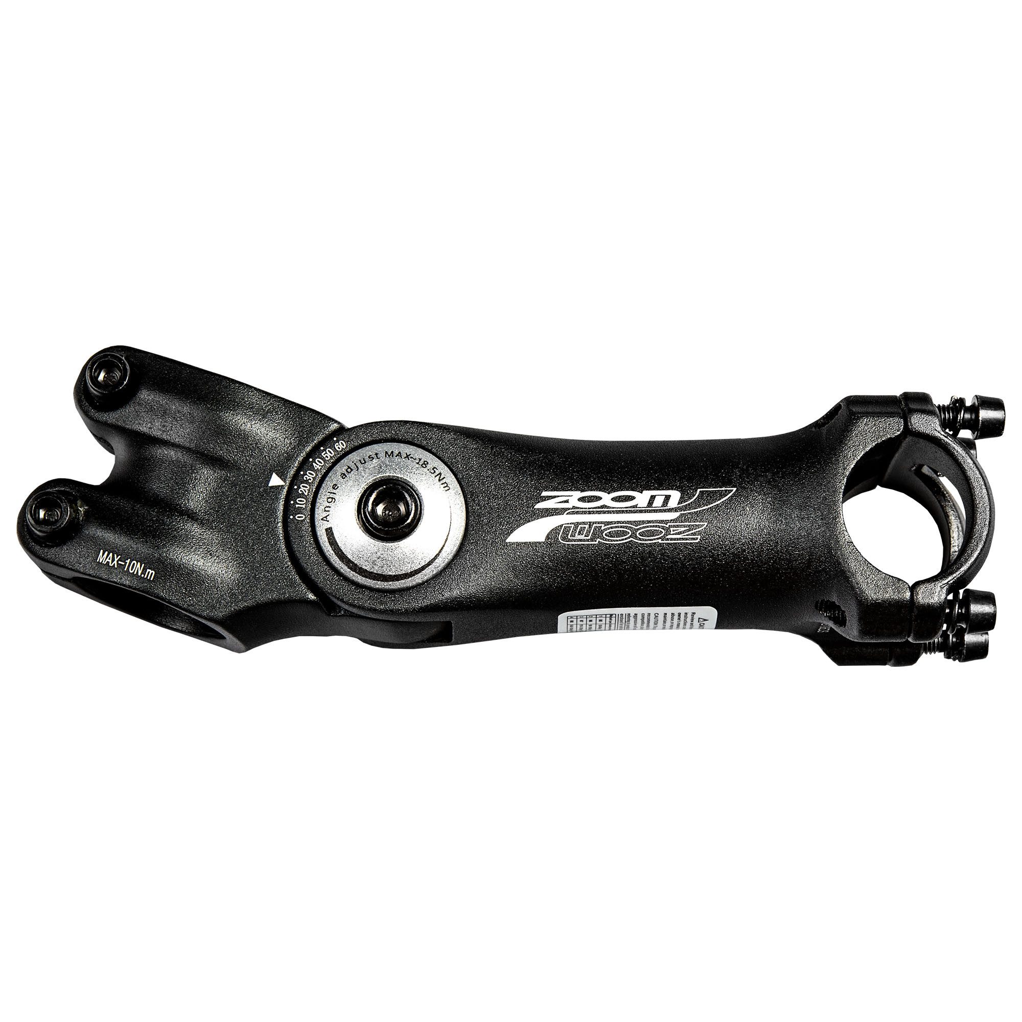 ZOOM Lenkervorbau Vorbau (1-St), 1 1/8 Zoll head Lenkervorbau Fahrrad MTB Trekking Fahrradvorbau