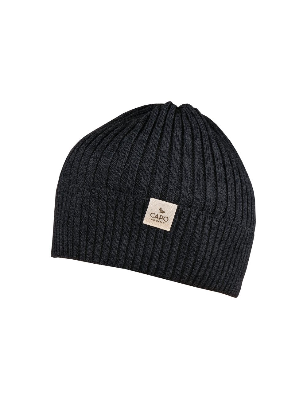CAPO Strickmütze Mütze, Recyclinggarn Rippstrick (1-St) Merinowolle günstig online kaufen