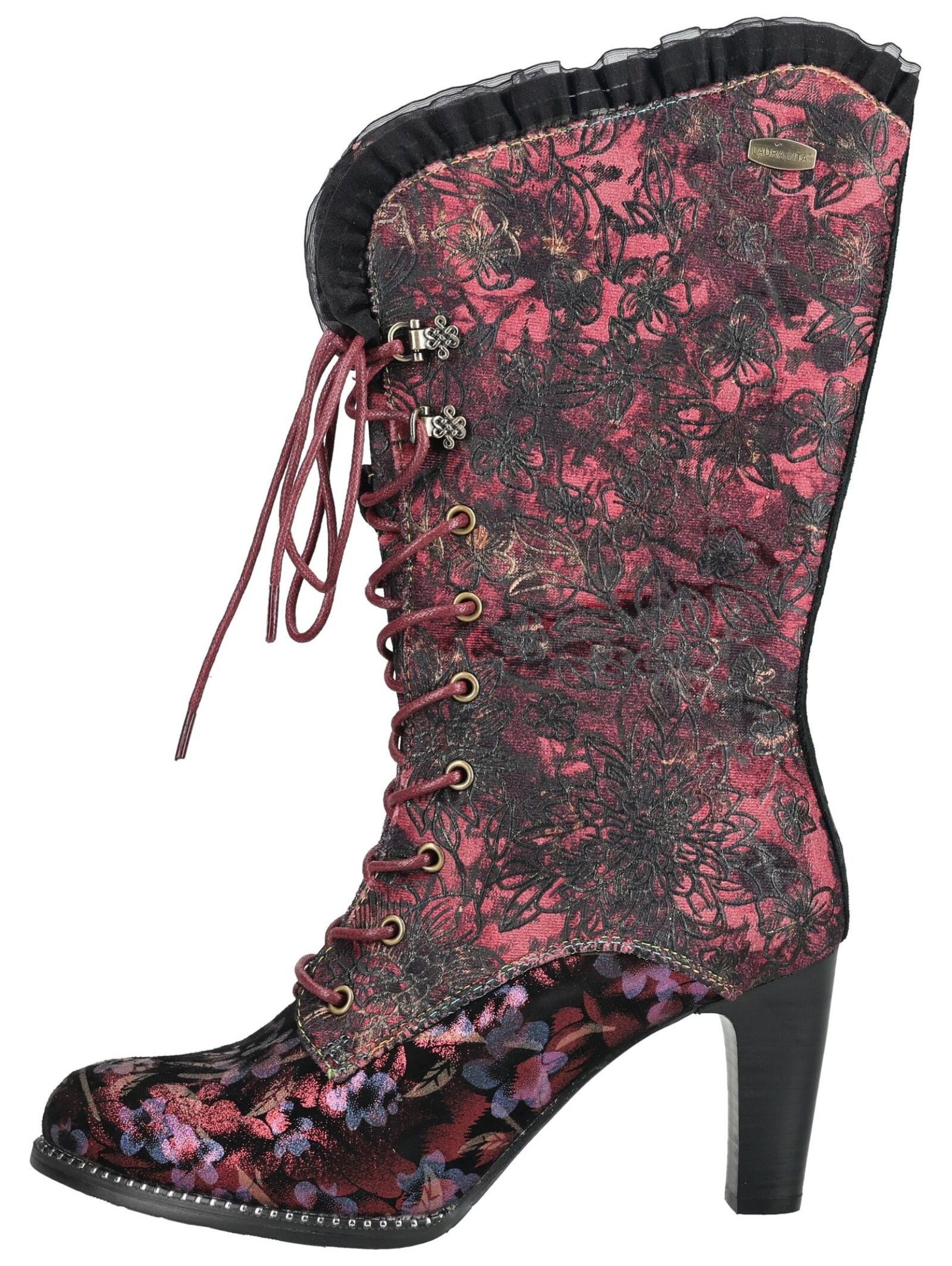 LAURA VITA LAURA VITA Stiefel Leder/Textil High-Heel-Stiefel