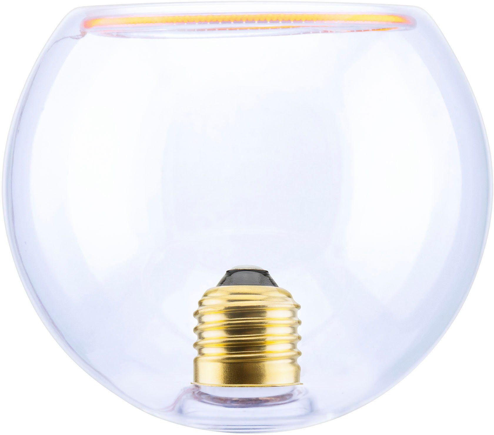 SEGULA LED-Leuchtmittel LED Floating Globe 125 inside klar, E27, 1 St., Extra-Warmweiß, LED Floating Globe 125 inside klar, E27, 4,5W, CRI 90, dimmbar