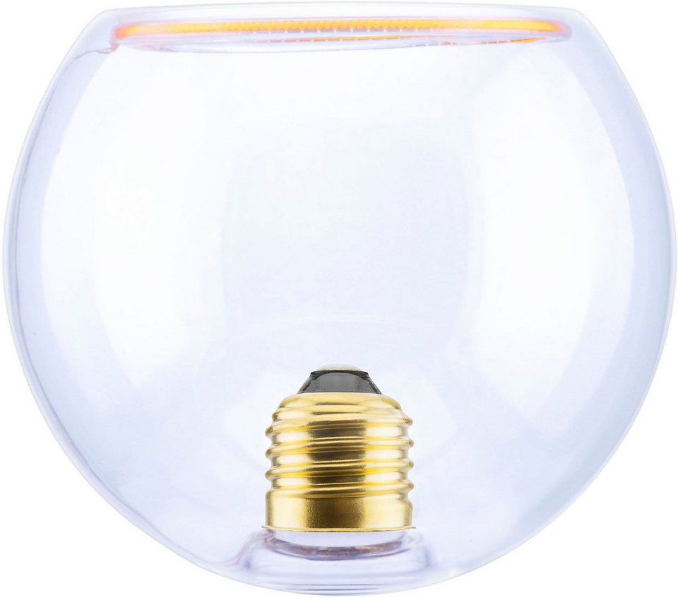 SEGULA LED Floating Globe 125 inside klar LED-Leuchtmittel, E27, 1 St.,  Extra-Warmweiß, LED Floating Globe 125 inside klar, E27, 4,5W, CRI 90,  dimmbar