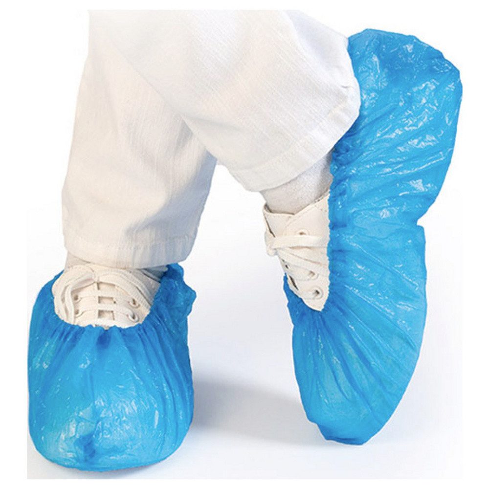 Franz Mensch Einweghandschuhe Franz Mensch FM1018 Überschuh blau, 100er Blau